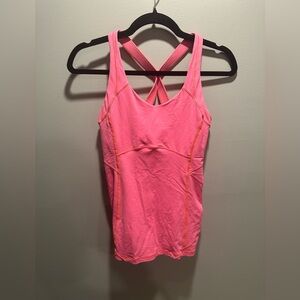 lululemon athletica Pink Tank Top